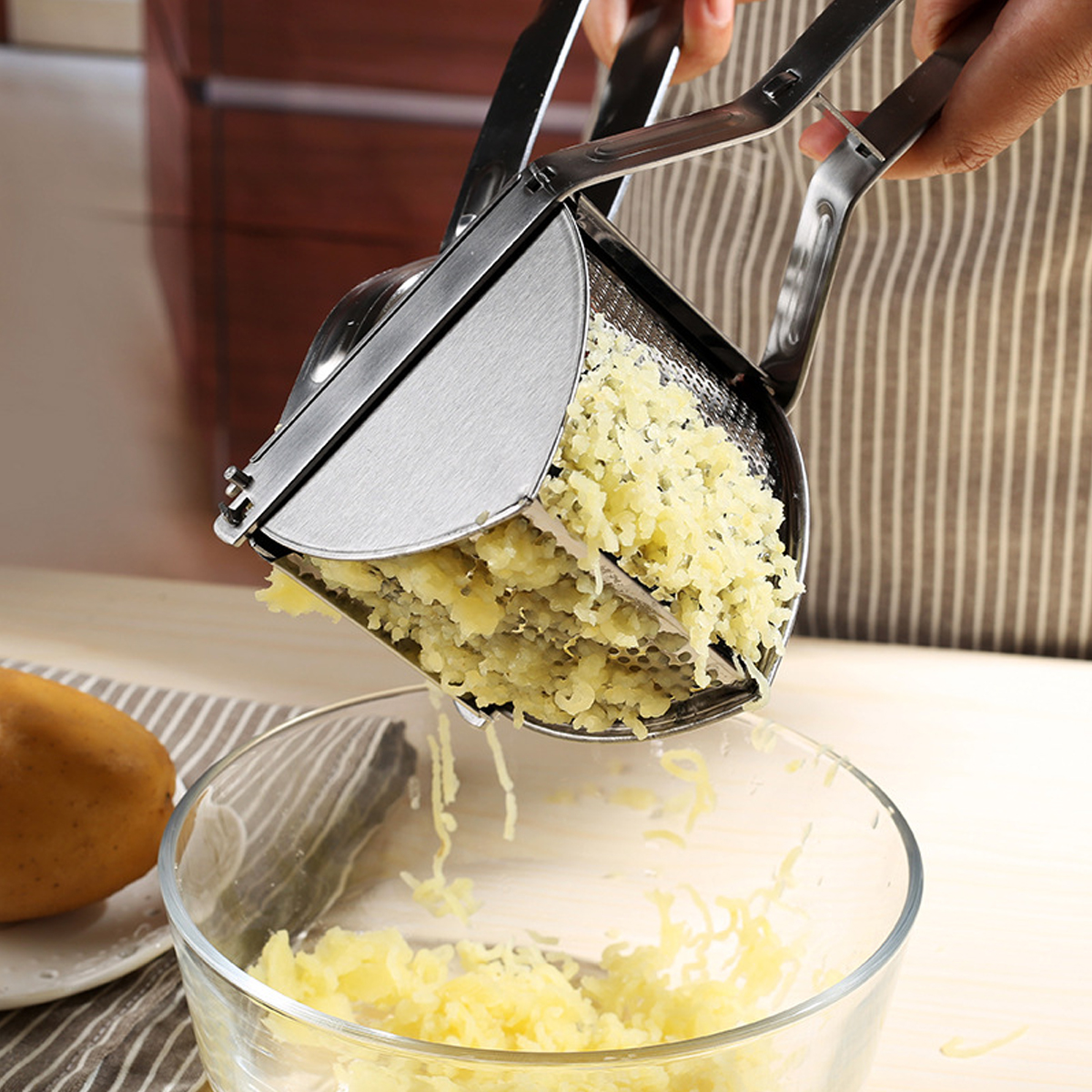 Large-Stainless-Steel-Potato-Ricer-Masher-Fruit-Press-Juicer-Crusher-Squeeze-1796900-13