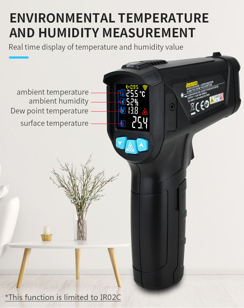 MESTEK-IR02--50800-Degree-Digital-Thermometer-Humidity-Meter-Infrared-Thermometer-Hygrometer-Tempera-1762909-12