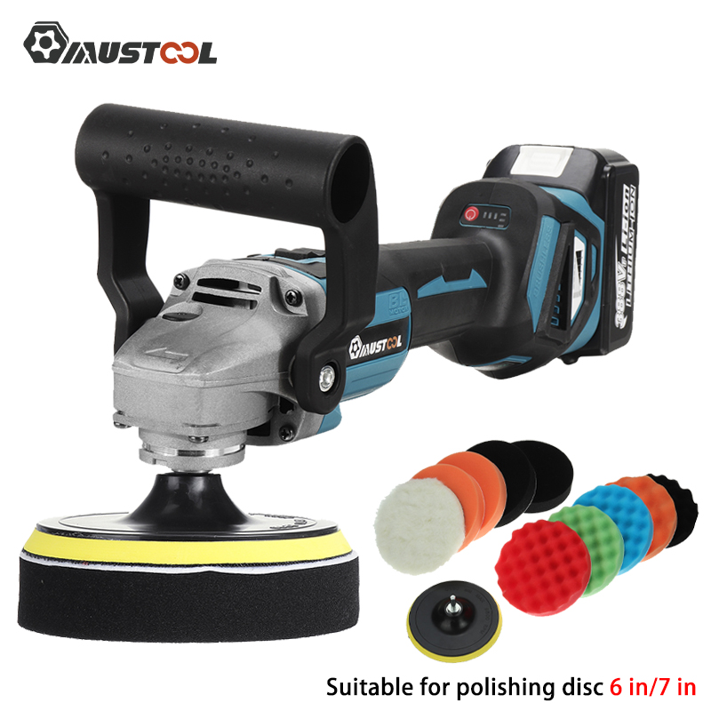 MUSTOOL-388VF-1600W-6-Gears-Controllable-Speed-Polishing-Machine-Suitable-for-Automotive-Woodworking-1940743-1