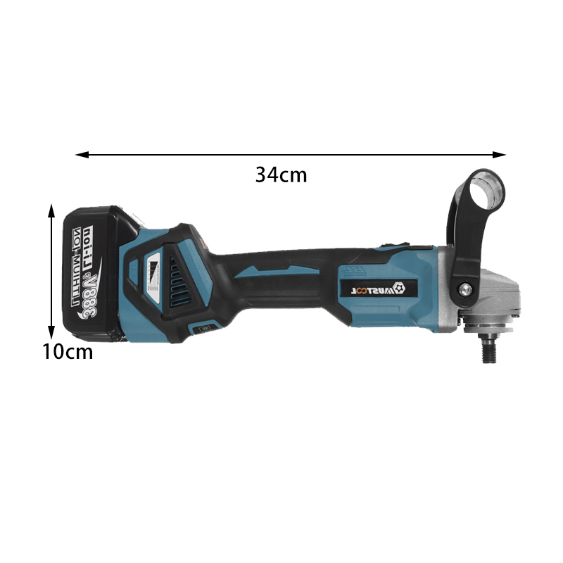MUSTOOL-388VF-1600W-6-Gears-Controllable-Speed-Polishing-Machine-Suitable-for-Automotive-Woodworking-1940743-2