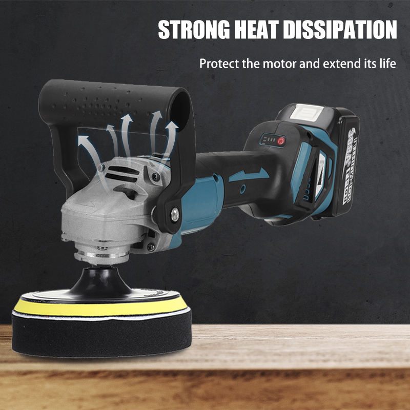 MUSTOOL-388VF-1600W-6-Gears-Controllable-Speed-Polishing-Machine-Suitable-for-Automotive-Woodworking-1940743-6