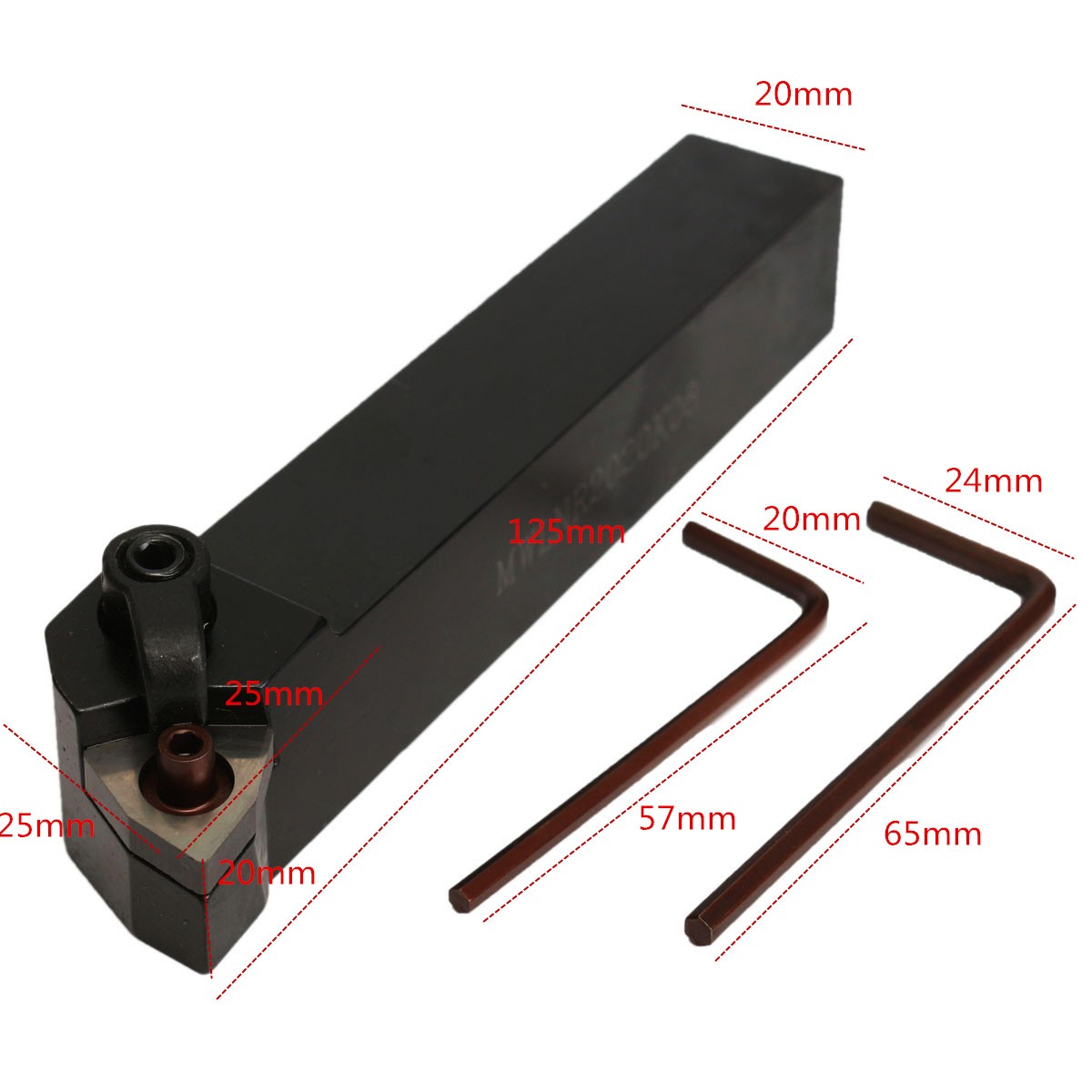 MWLNR2020K08-20x125mm-Turning-Tool-Holder-With-10pcs-WNMG080404-Carbide-Insert-1362262-2