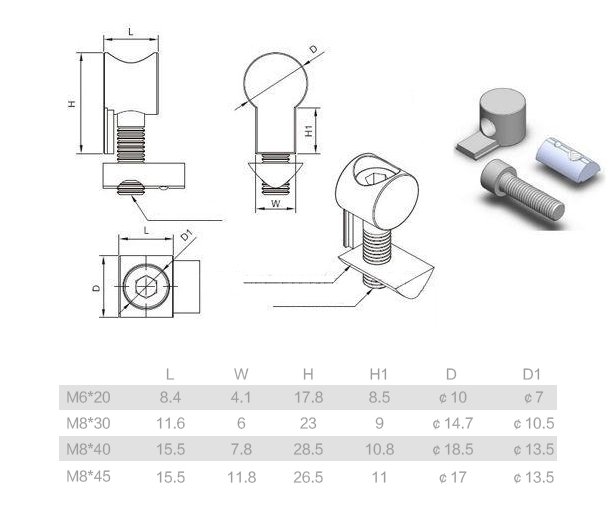 Machifit-10pcs-Aluminum-Profile-Aluminum-Extrusion-Accessories-Inside-Corner-Connector-Bracket-for-3-1449876-1