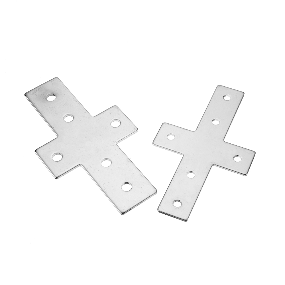 Machifit-202030304040-Industrial-Aluminum-Extrusions-Cross-Connector-Carbon-Steel-Nickel-Plating-1496667-2