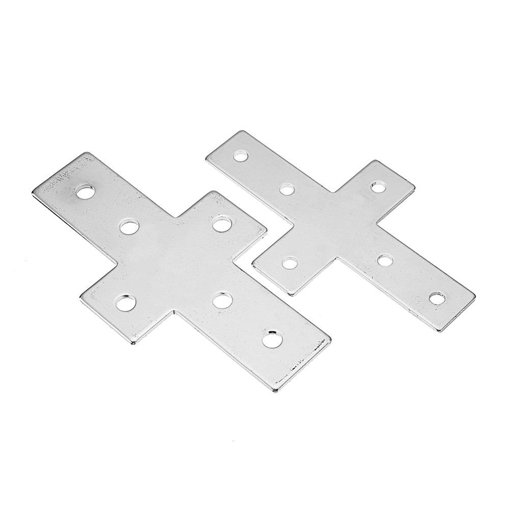 Machifit-202030304040-Industrial-Aluminum-Extrusions-Cross-Connector-Carbon-Steel-Nickel-Plating-1496667-3