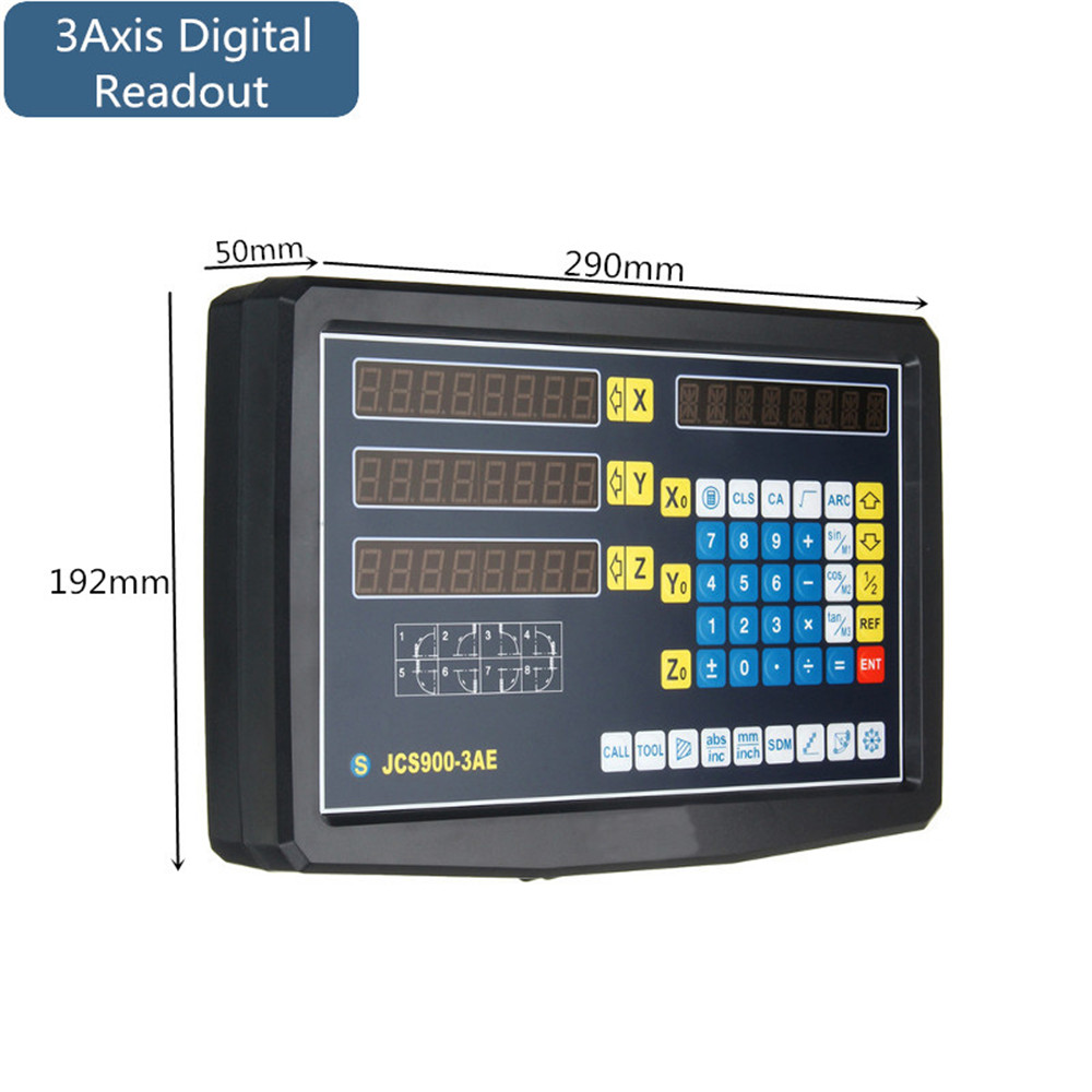 Machifit-23-Axis-Grating-CNC-Milling-Digital-Readout-Display--50-1000mm-Electronic-Linear-Scale-Lath-1340326-8