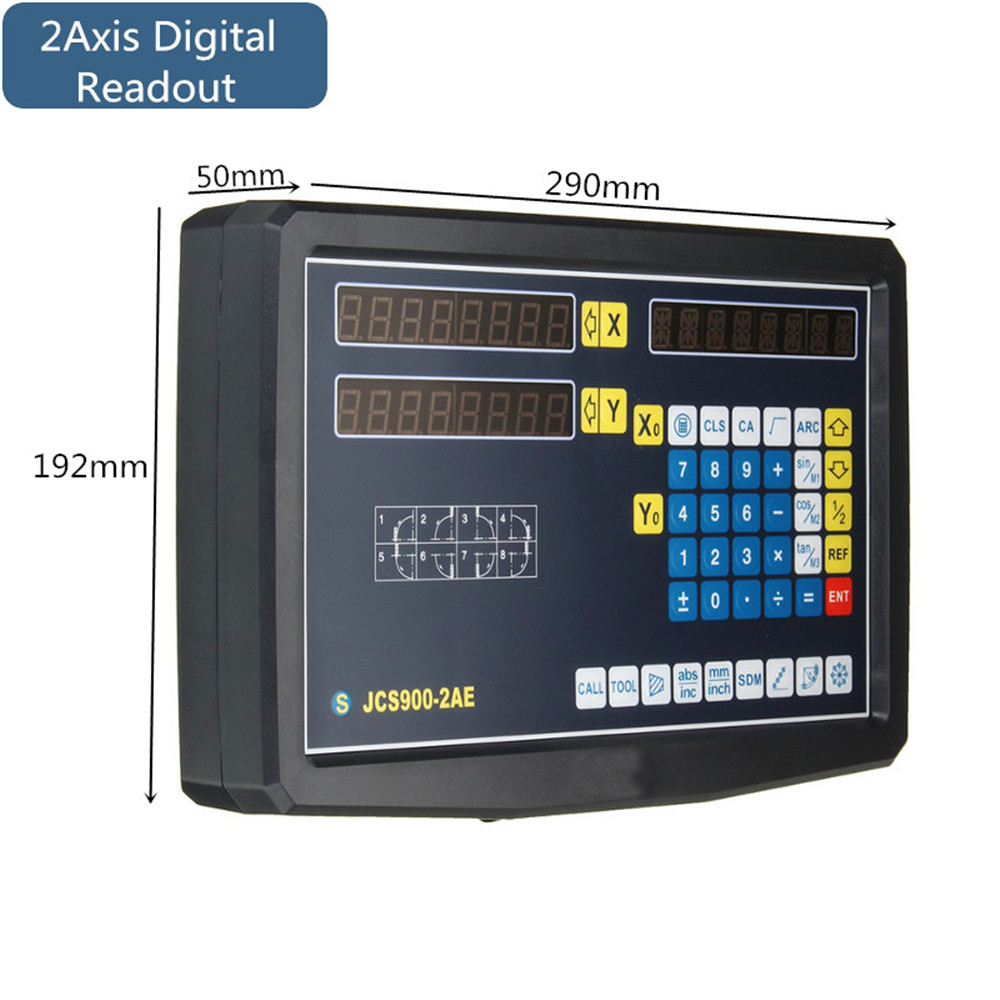 Machifit-23-Axis-Grating-CNC-Milling-Digital-Readout-Display--50-1000mm-Electronic-Linear-Scale-Lath-1340326-9