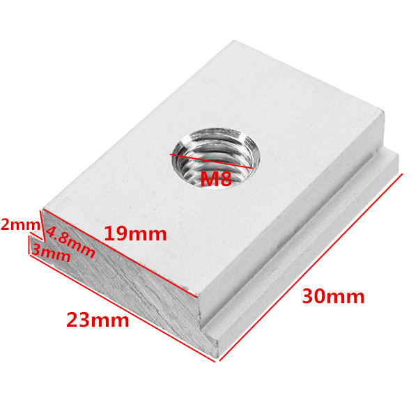 Machifit-5pcs-M8-T-Track-Sliding-Nut-T-Slot-Nut-For-Woodworking-Tool-Slot-Fastener-1268793-1
