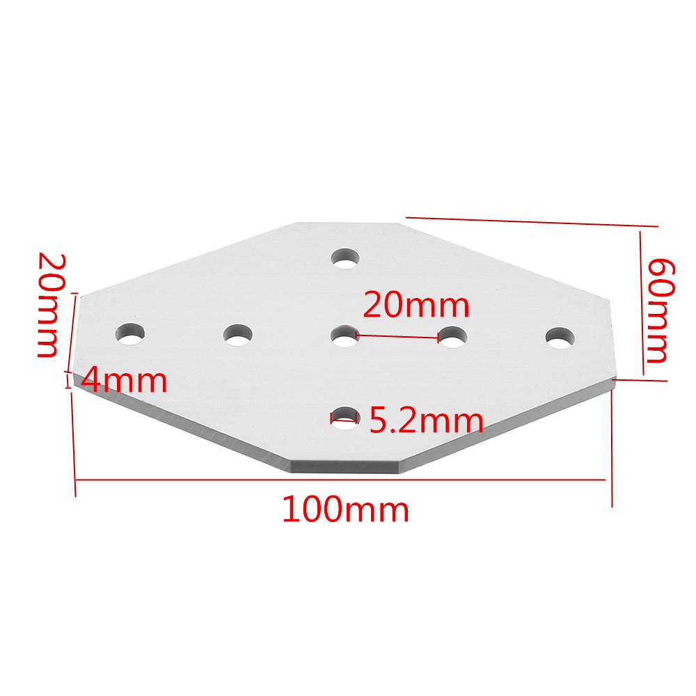 Machifit-Aluminum-7-Holes-Join-Plate-Corner-Bracket-for-2020-V-slot-Aluminum-Extrusions-Profiles-CNC-1480115-8