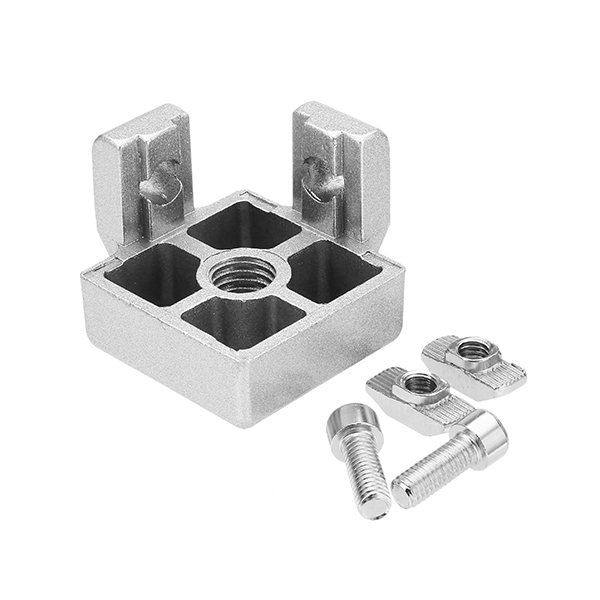 Machifit-Aluminum-Profile-Fixed-Bracket-Foot-Connector-with-Nut-and-Screw-for-4040-Aluminum-Profile-1275693-1