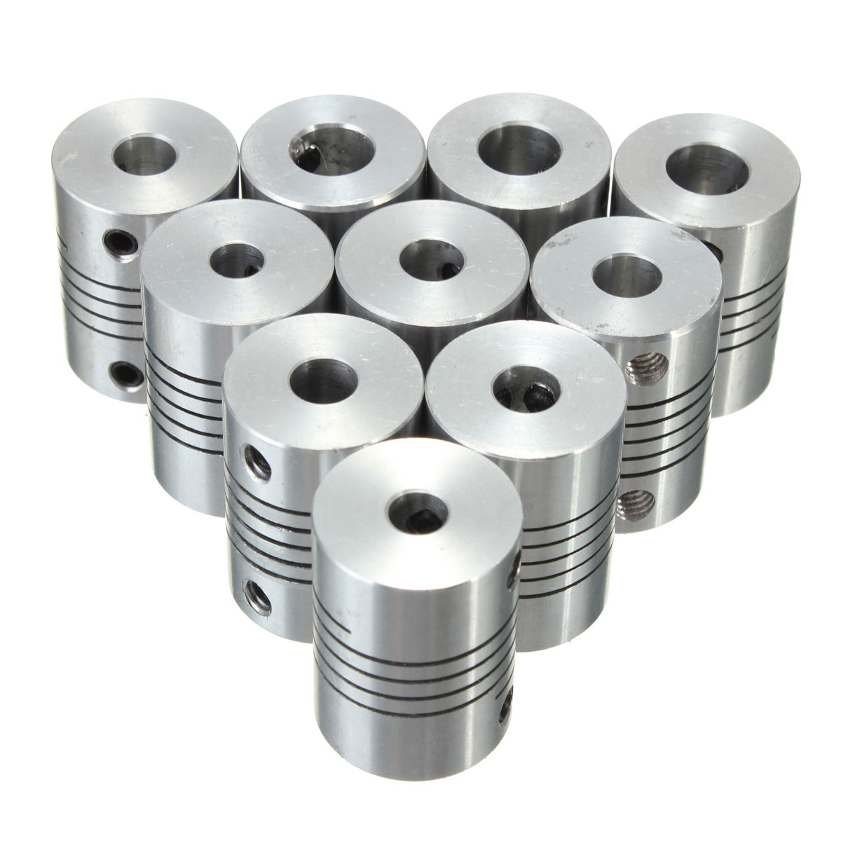 Machifit-Flexible-Shaft-Coupling-ID34566358mm-x-OD19mm-x-L25mm-CNC-Stepper-Motor-Coupler-Connector-1475772-1