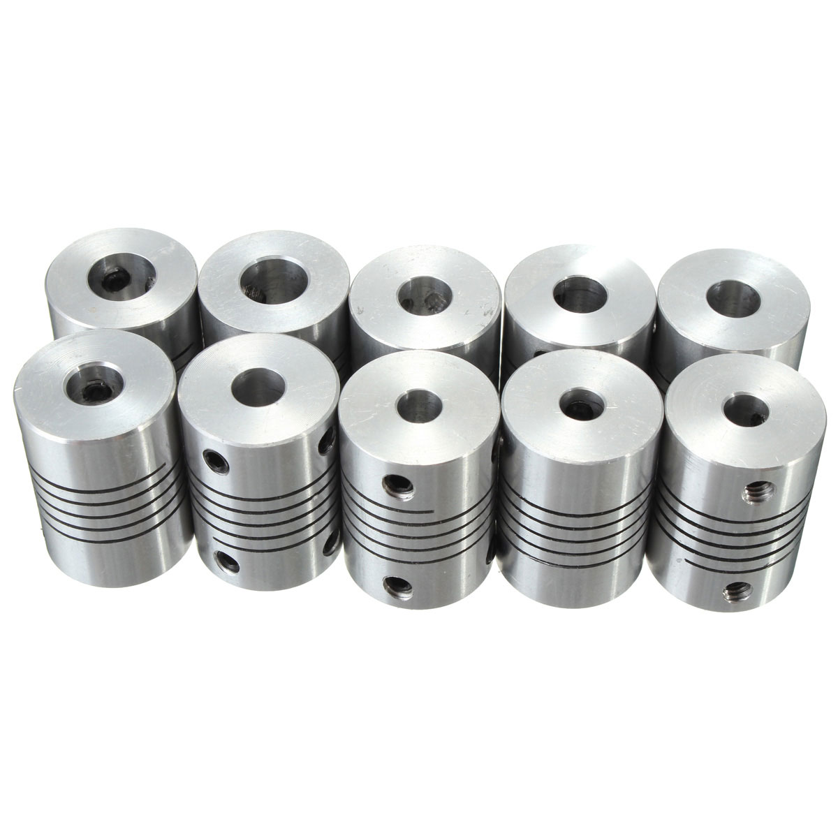 Machifit-Flexible-Shaft-Coupling-ID34566358mm-x-OD19mm-x-L25mm-CNC-Stepper-Motor-Coupler-Connector-1475772-9