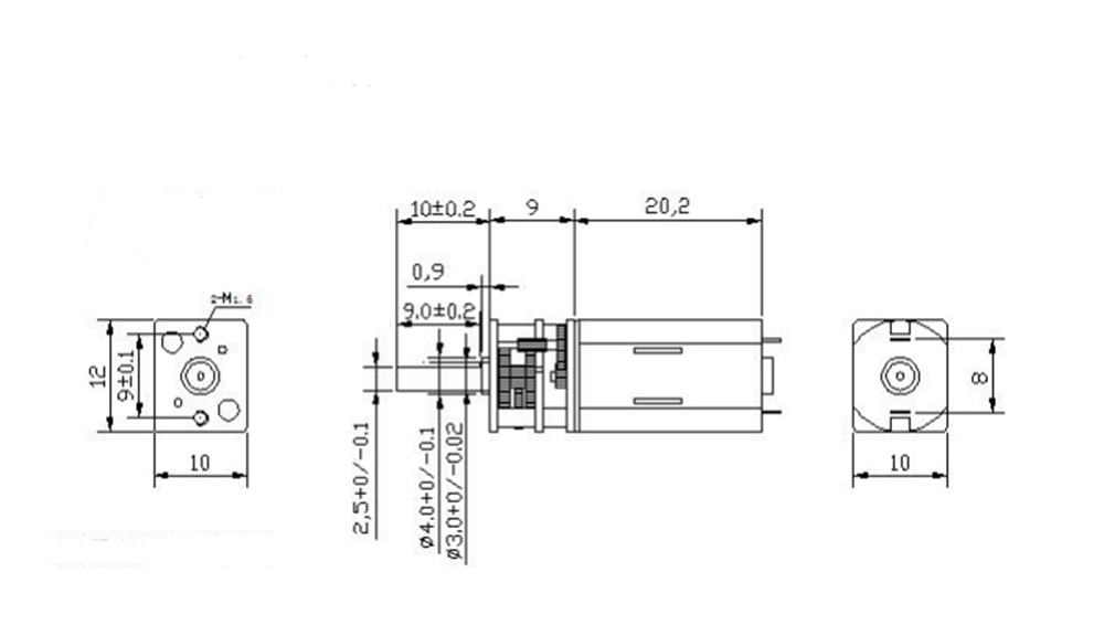Machifit-GM12-N30VA-DC-6V-12V-Gear-Motor-Miniature-Large-Torque-Permanent-Magnet-Gear-Motor-1737319-7