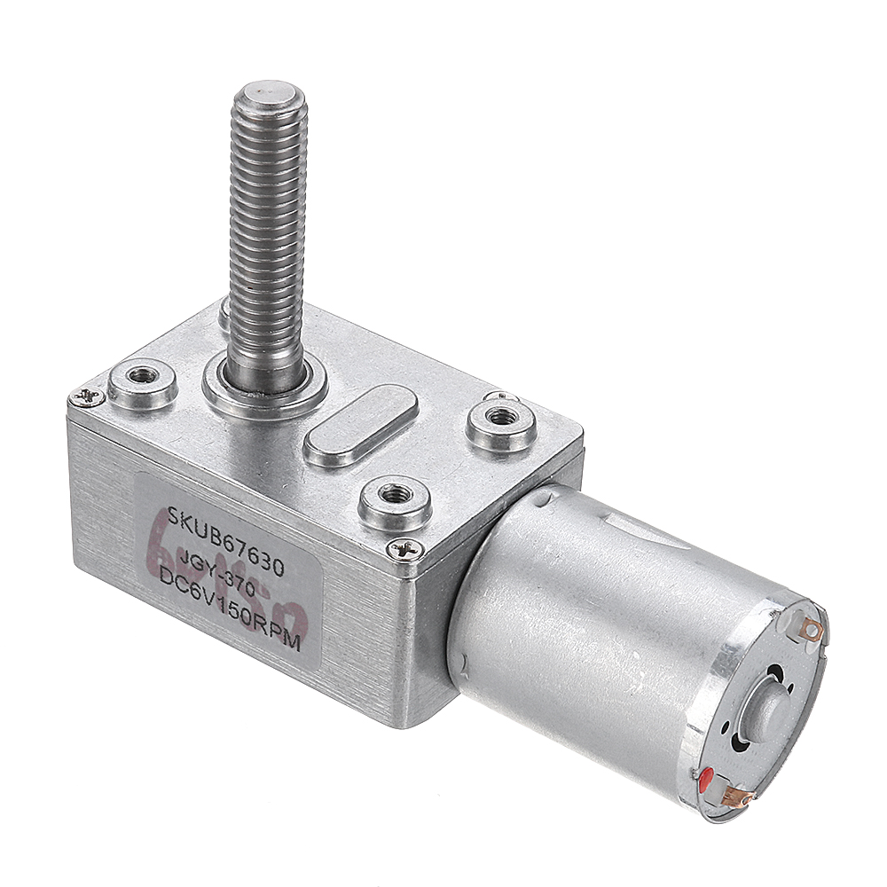 Machifit-JGY370-DC-6V-103090150rpm-Motor-Micro-Gear-Turbine-Worm-Self-locking-Reduction-Gear-Motor-1482827-3