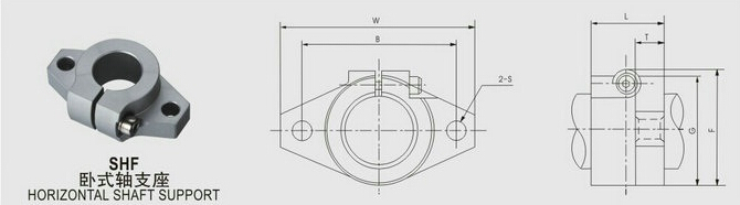 Machifit-SHF810121620-Horizontal-Shaft-Support-Linear-Shaft-Support-Rail-Support-CNC-Parts-984374-8