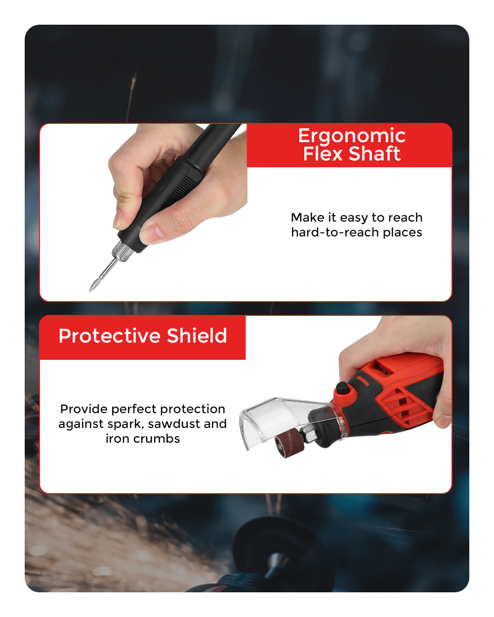 Mensela-RT-W1-130W-Rotary-Tool-Kit-Electric-Drill-Mini-Grinder-Variable-Speed-with-200pcs-Accessorie-1901161-9
