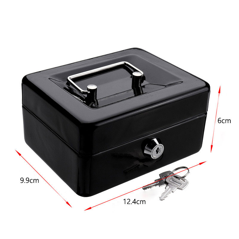 Metal-Cash-Box-with-Money-Tray-Lock--Key-For-Cashier-Drawer-Money-Safe-Security-Box-Tool-Box-1600816-8