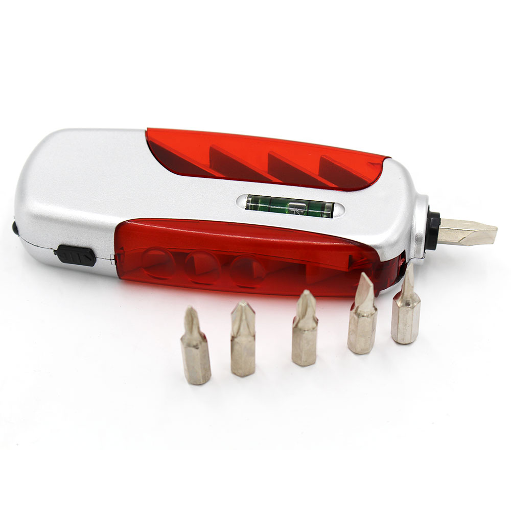 Multifunctional-4-In-1-Mini-Tools-With-Level-One-Measuring-Tape-6pcs-Screwdrivers-Head-And-LED-Light-1382480-2