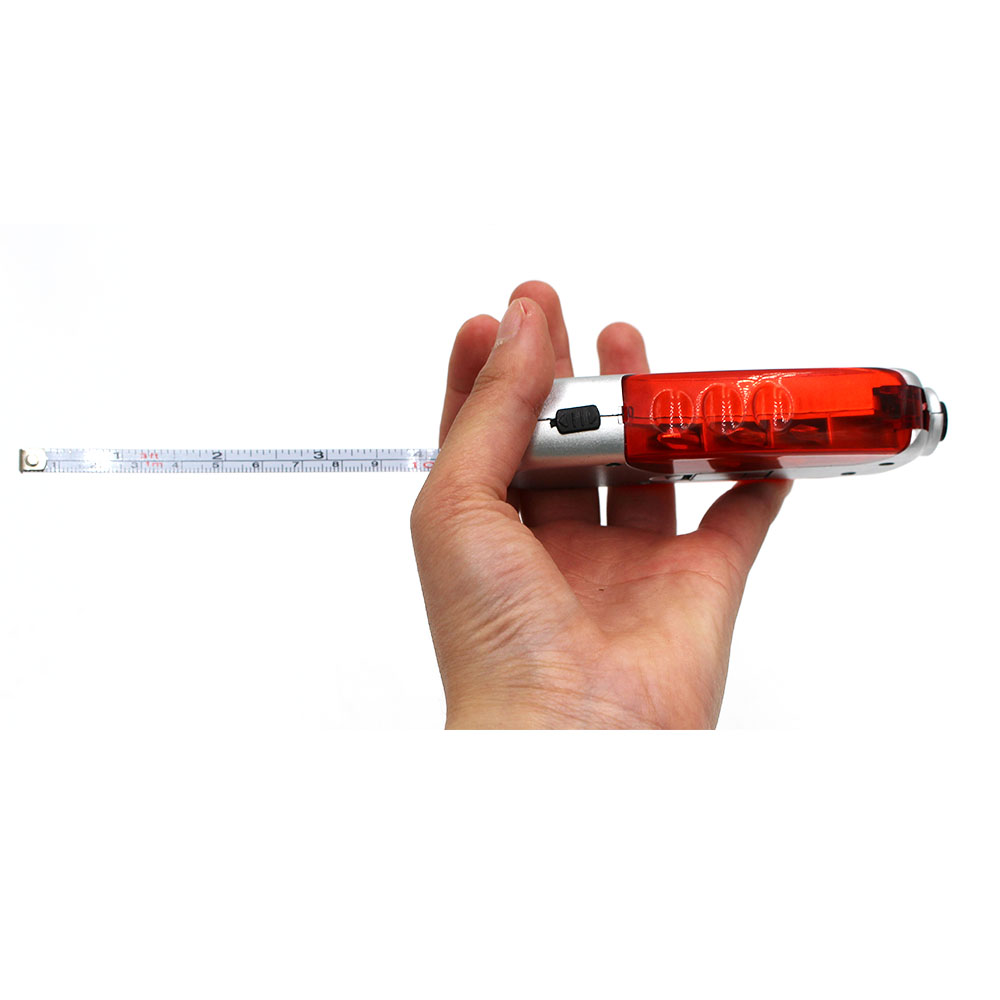 Multifunctional-4-In-1-Mini-Tools-With-Level-One-Measuring-Tape-6pcs-Screwdrivers-Head-And-LED-Light-1382480-5