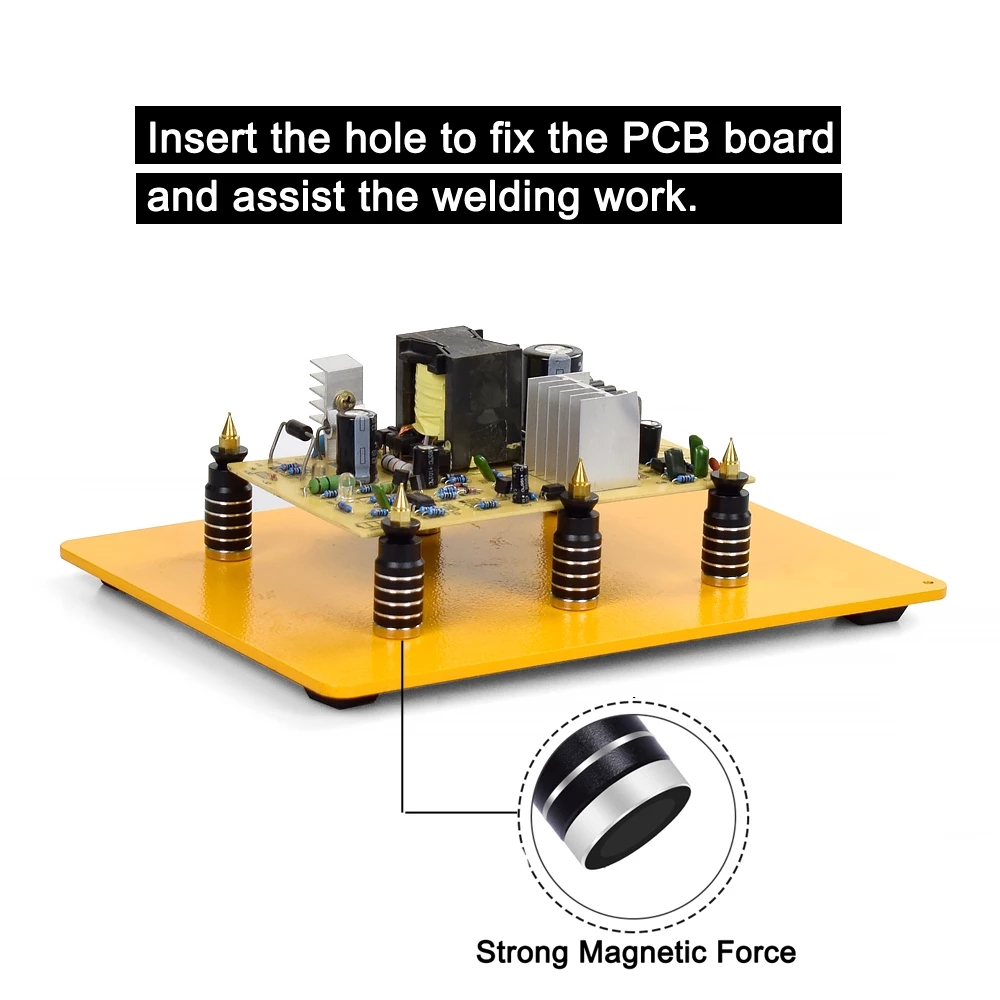 NEWACALOX-Magnetic-Base-Soldering-Welding-Third-Hand-PCB-Holder-with-3X-LED-Illuminated-Magnifier-La-1921650-14