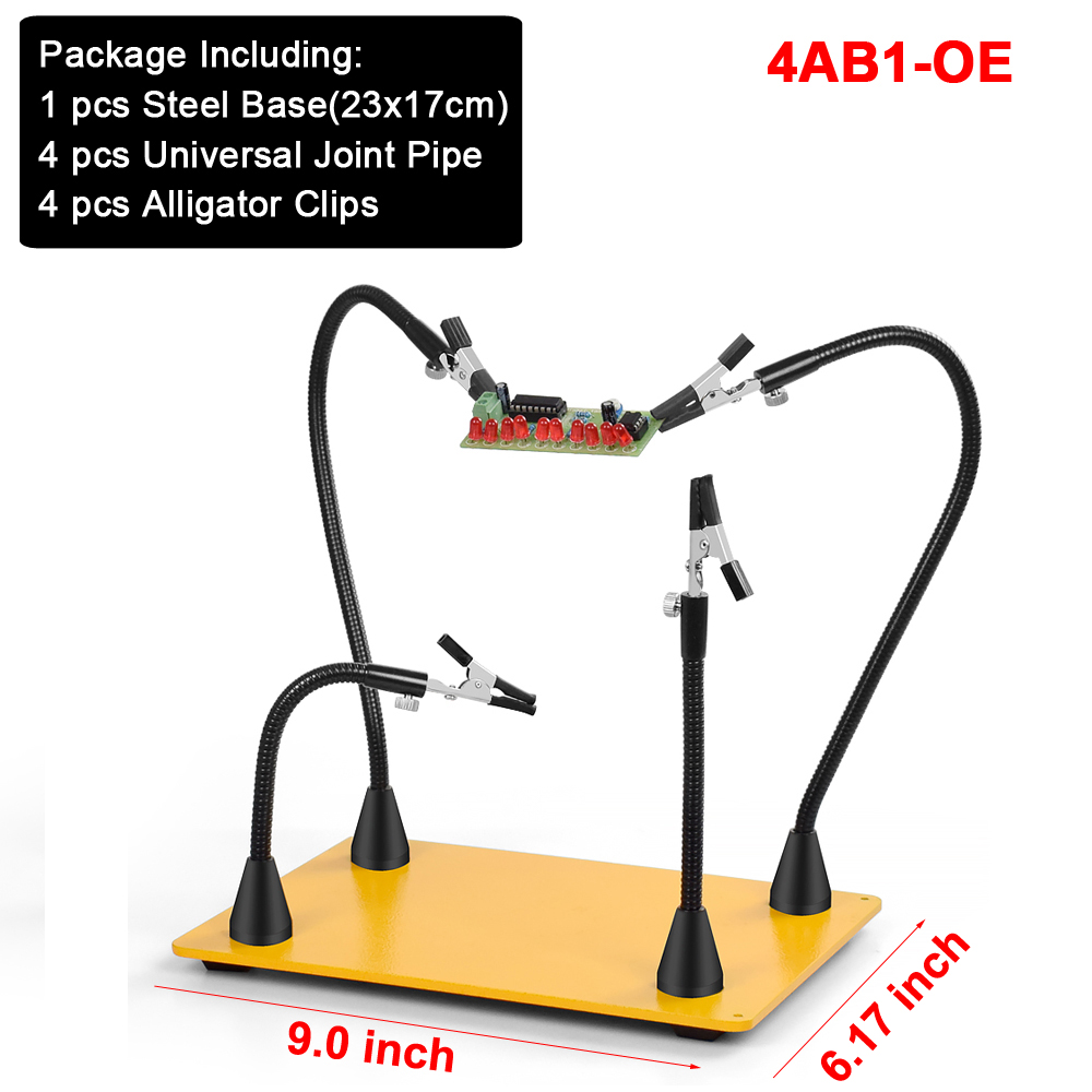 NEWACALOX-Magnetic-Base-Soldering-Welding-Third-Hand-PCB-Holder-with-3X-LED-Illuminated-Magnifier-La-1921650-3