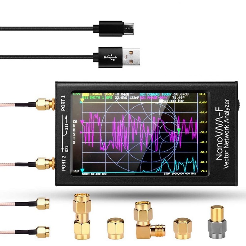 NanoVNA-F-Portable-Handheld-Vector-Network-Analyzer-SWR-Meter-50KHz-1000MHz-43-Inch-IPS-TFT-Digital--1955071-1