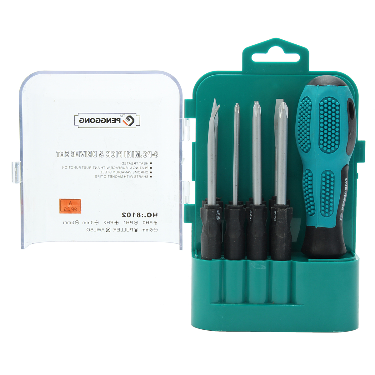 PENGGOOD-8102-9Pcs-Magnetic-Screwdrivers-Kit-Electronic-Repair-Hand-Tools-Kit-1147174-1