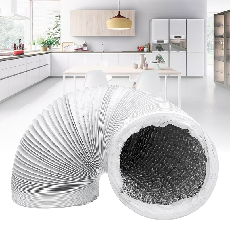 PVC-Aluminum-Foil-Double-layer-Smoke-Tube-Flexible-Exhaust-Hole-Telescopic-Hose-1722844-1