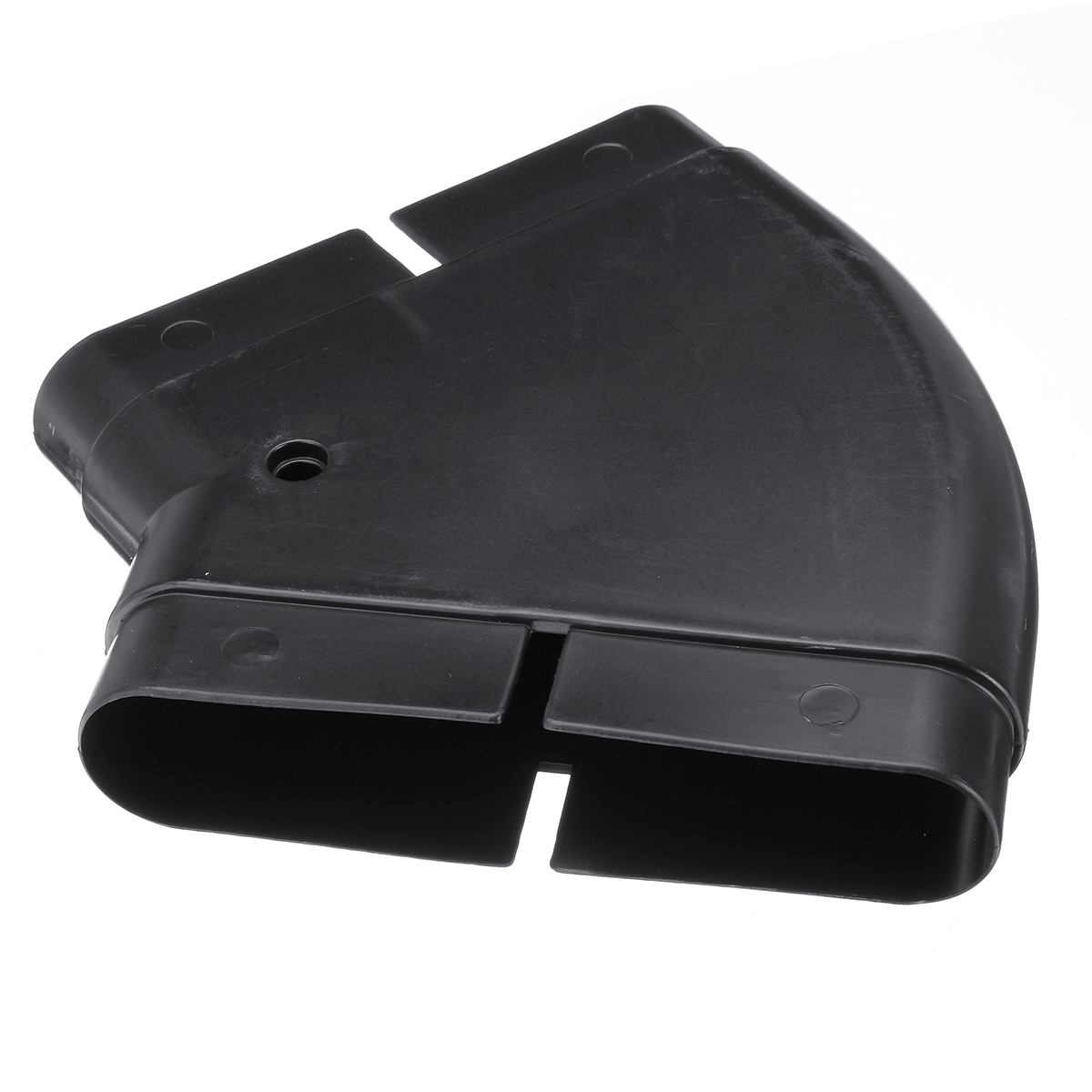 PVC-Ventilation-System-Environmental-Protection-45deg-Flat-Bent-Connector-PVC-Tube-132x30mm-1544944-2