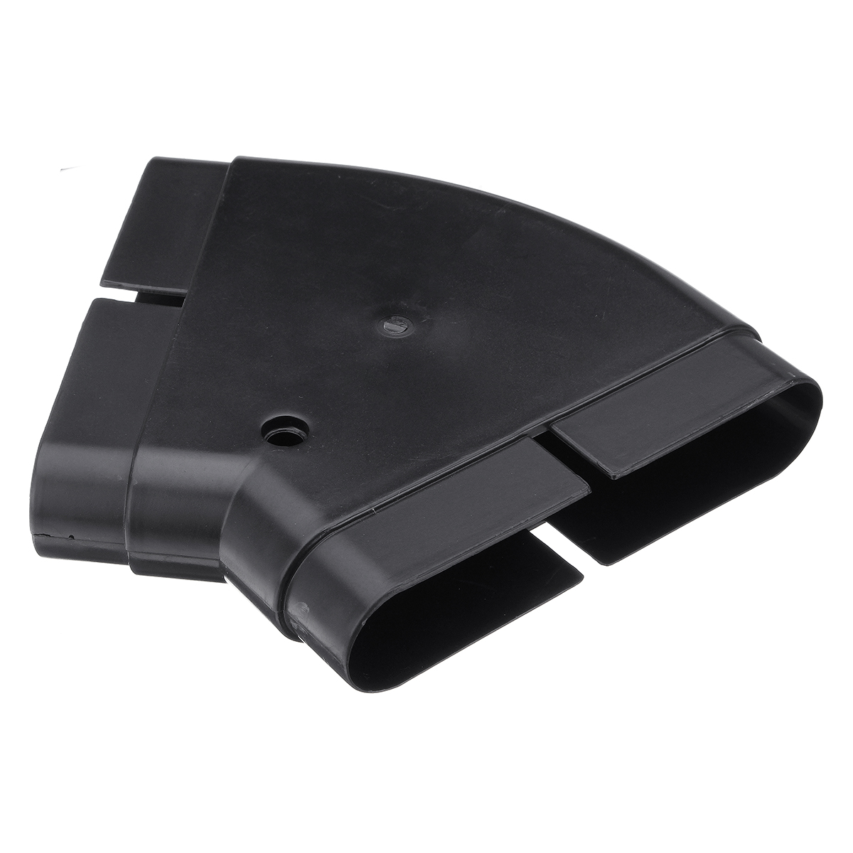 PVC-Ventilation-System-Environmental-Protection-45deg-Flat-Bent-Connector-PVC-Tube-132x30mm-1544944-3