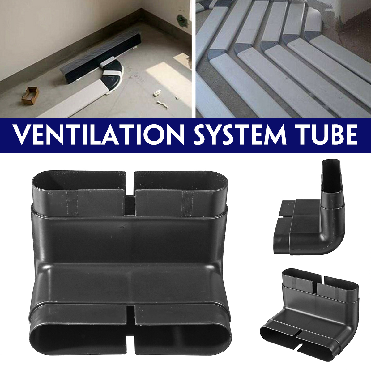 PVC-Ventilation-System-Environmental-Protection-90deg-Bent-PVC-Tube-Connector-132x30mm-1544946-1