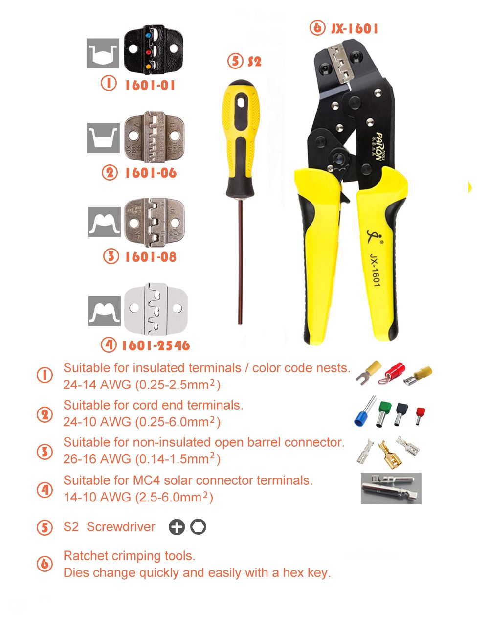 Paronreg-JX-D4-Multifunctional-Ratchet-Crimping-Tool-26-10-AWG-Terminals-Pliers-Kit-1104438-7