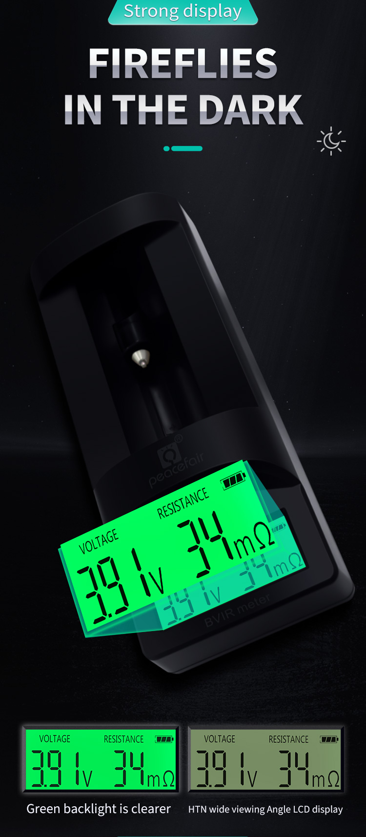 Peacefair-PZEM-010-0999mOmega-Digital-LCD-Battery-Voltage-Internal-Resistance-Tester-BVIR-Meter-Volt-1929372-3