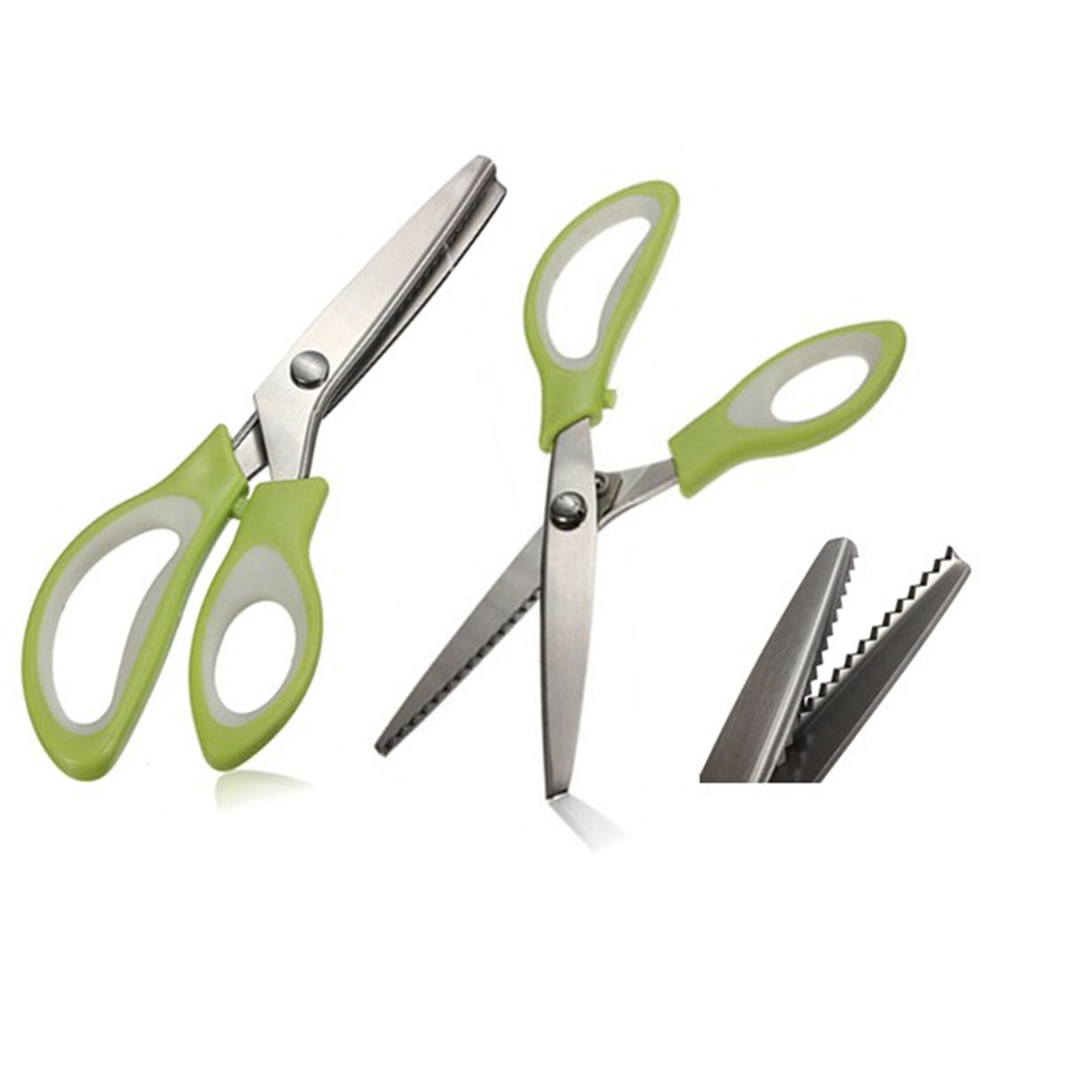 Professional-Stainless-Steel-Pinking-Shear-Tailor-Sew-Cloth-Making-Scissors-Tool-1632647-4