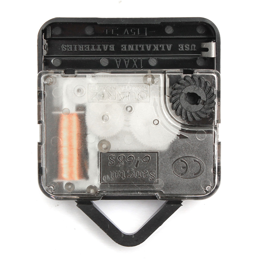 Quartz-Clock-Wall-Movement-Mechanism-Black-Red-Hearts-Hand-Repair-Part-Kit-DIY-1304962-7