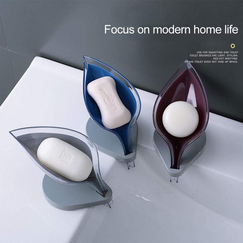 Quick-drying-Soap-Holder-Sink-Sponge-Drain-Box-Disinfect-Leaf-Shape-Suction-Cup-Soap-Storage-Drying--1652536-3