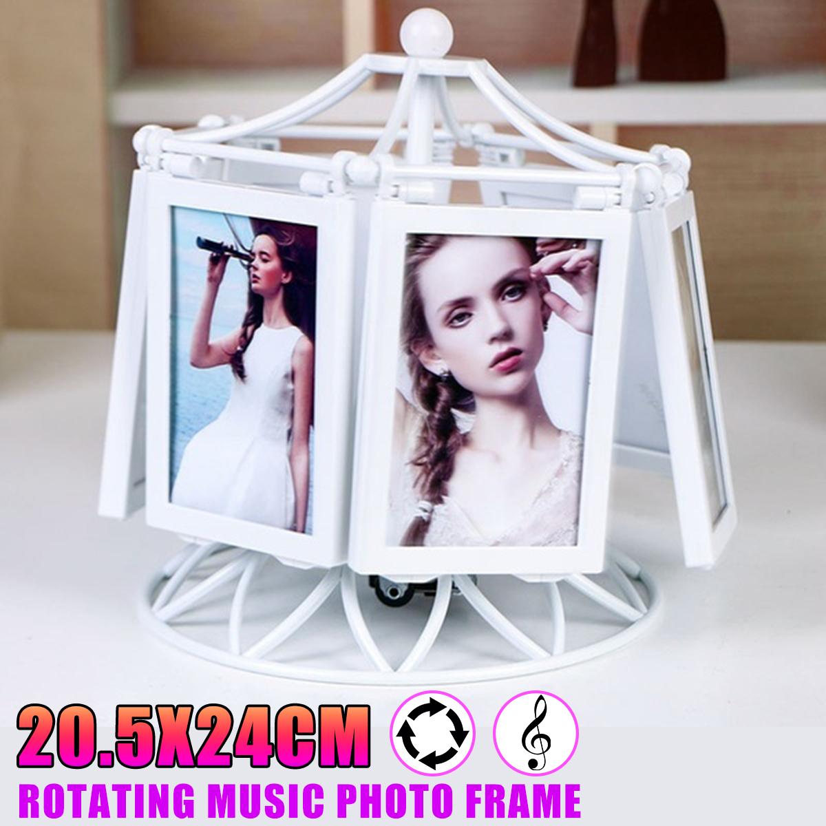 Rotating-Music-Box-Photo-Frame-Picture-Display-for-12-photos-Wedding-Graduation-1629784-1