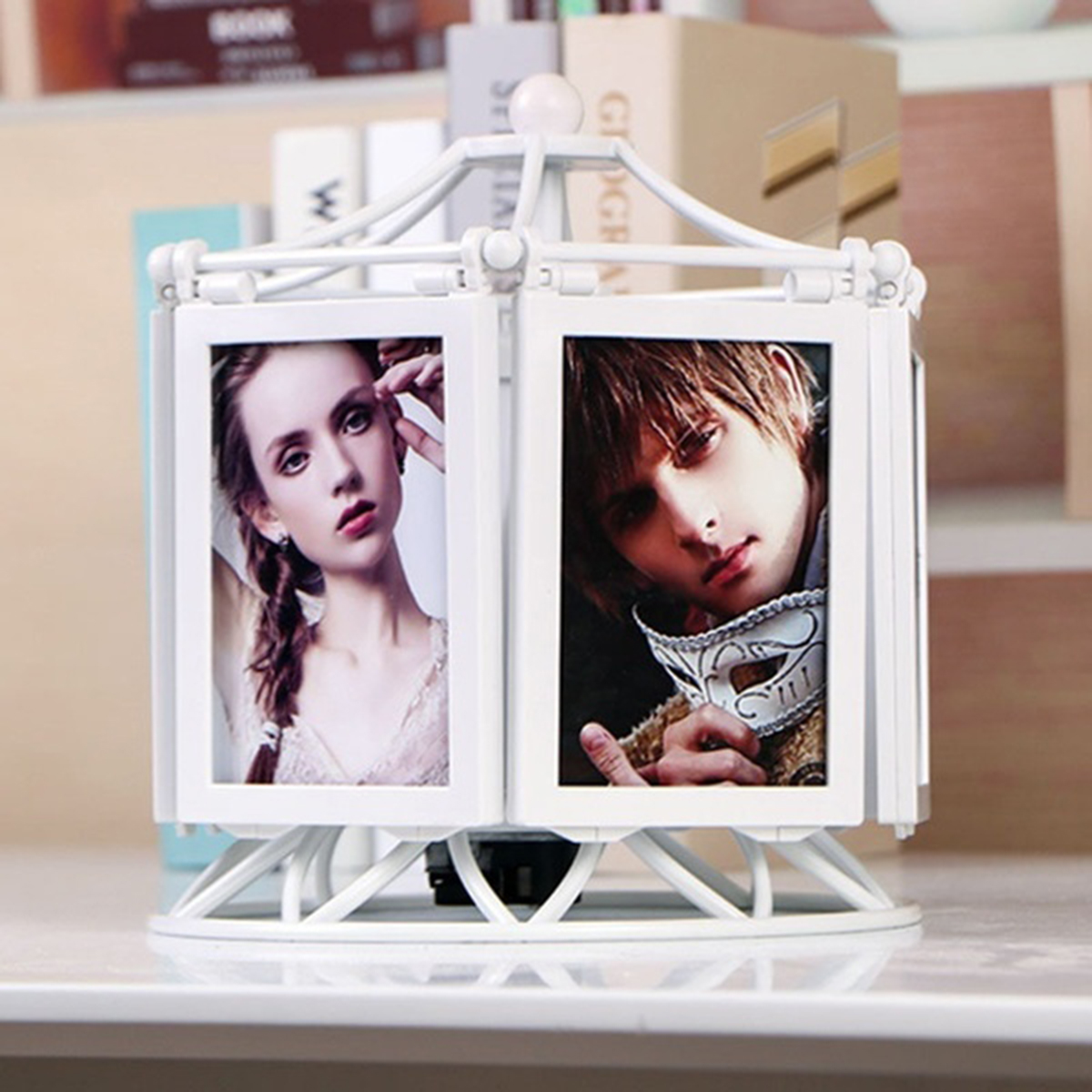Rotating-Music-Box-Photo-Frame-Picture-Display-for-12-photos-Wedding-Graduation-1629784-3