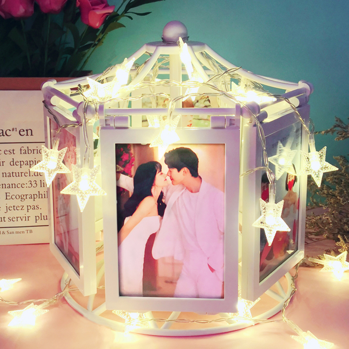 Rotating-Music-Box-Photo-Frame-Picture-Display-for-12-photos-Wedding-Graduation-1629784-5