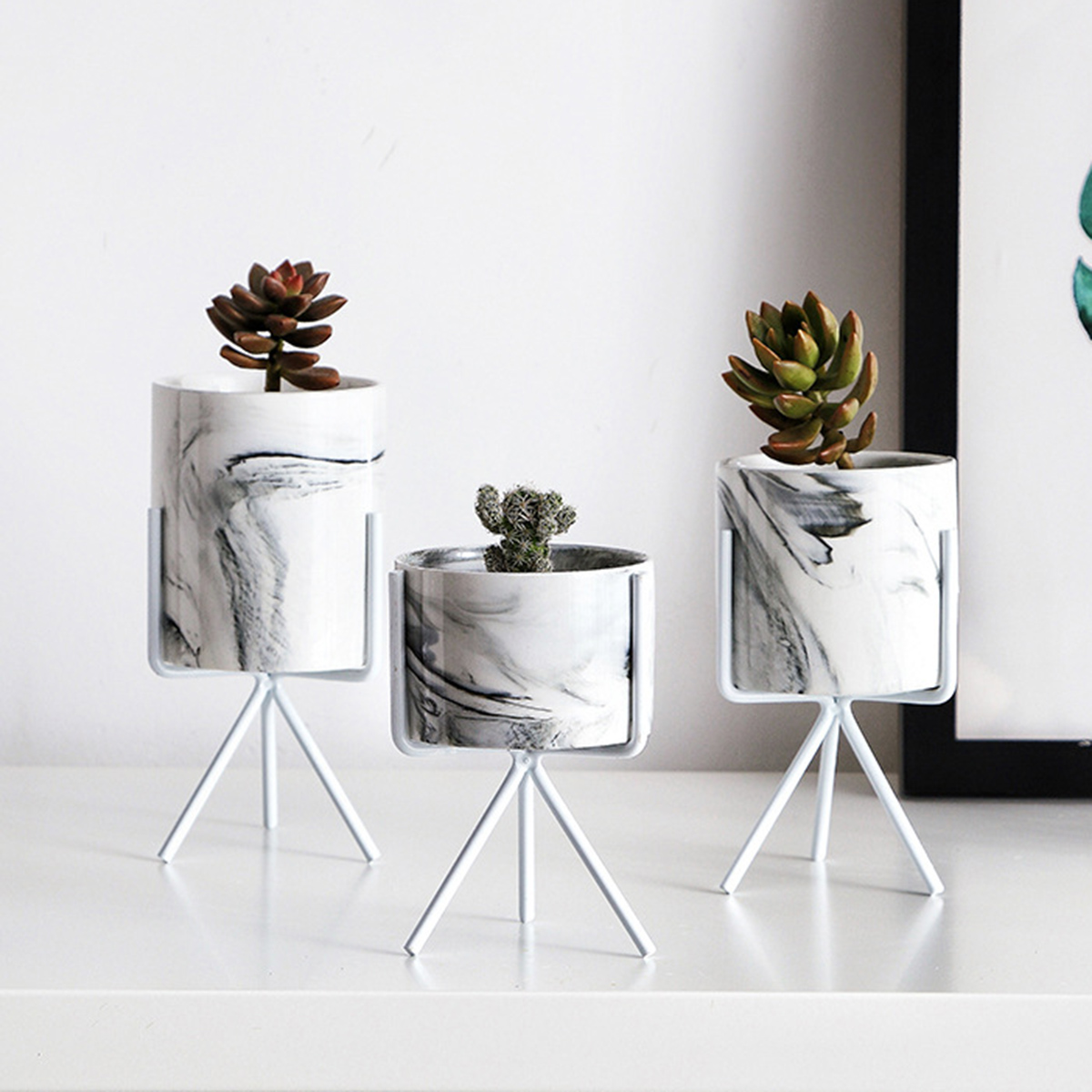 SML-Nordic-Style-Flower-Pot-Iron-Wire-Metal-Rack-Marble-Ceramic-Succulent-Plant-Pot-Cactus-Decoratio-1549980-8