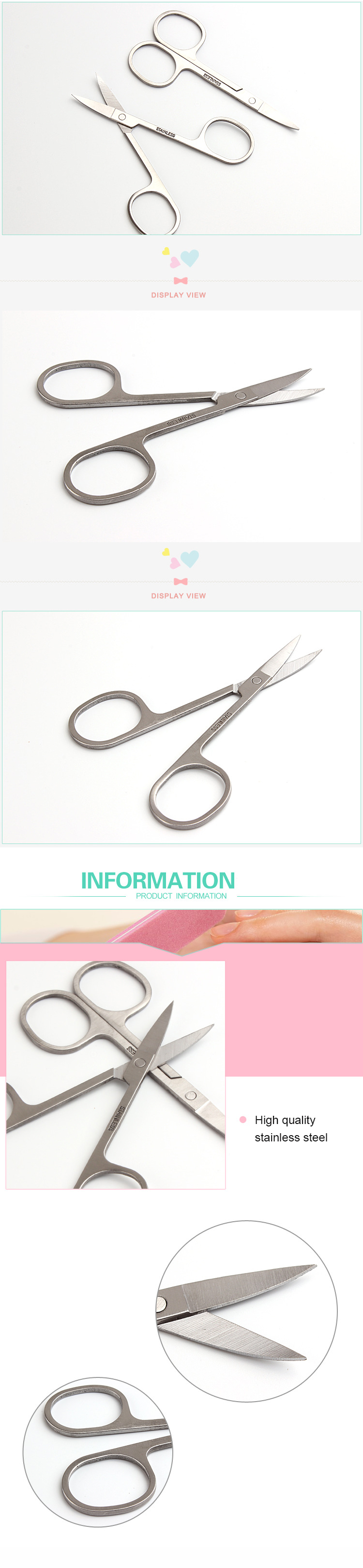 Stainless-Steel-Manicure-Scissors-Cutter-Eyebrow-Scissor-Eyebrow-Trimmer-Eyebrow-Eyelashes-Nose-Hair-1613060-3