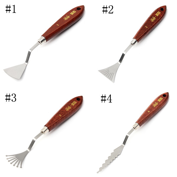 Stainless-Steel-Palette-Scrapers-Shovel-Spatula-Paint-Painting-Artist-Tool-1111787-5