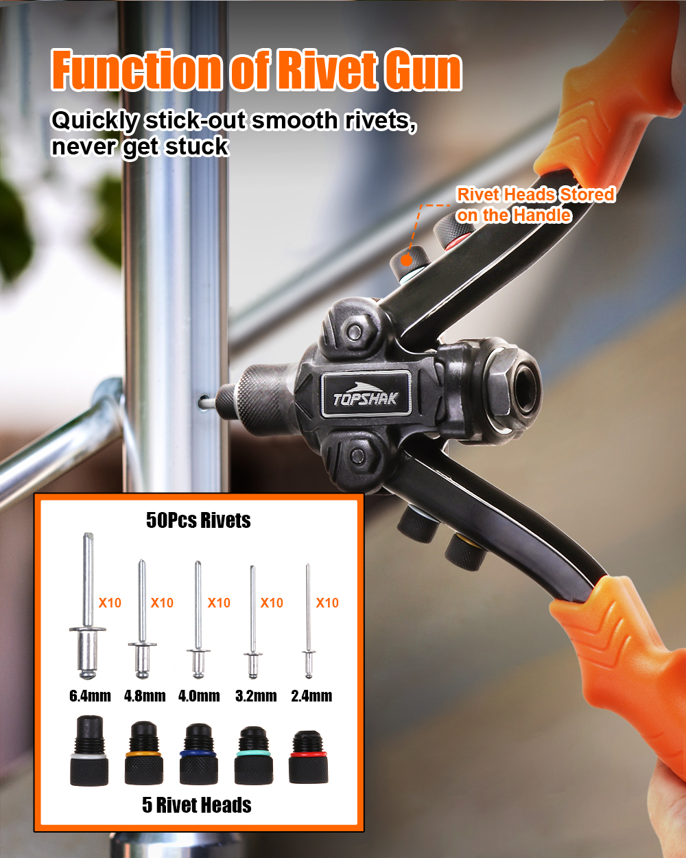 TOPSHAK-RG3-Hand-Nut-Riveter-Complete--3-in-1-Types-of-Tasks-with-Extremely-Labor-Saving-1913023-3