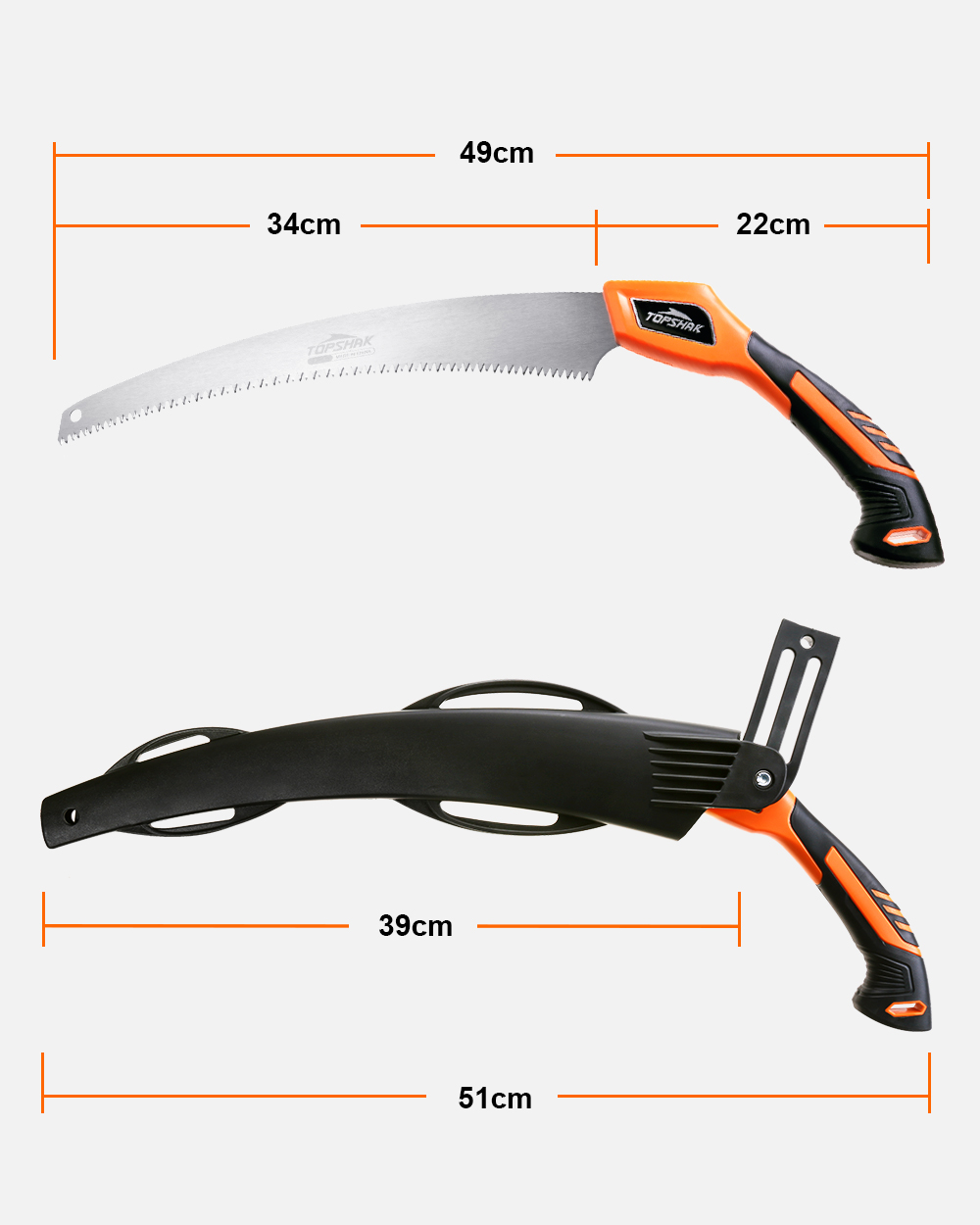 TOPSHAK-TS-DS4-350mm-SK5-Steel-Sharp-Blade-3-Sided-Razor-Teeth-Curved-Saw-for-Woodworking-Maintenanc-1933233-5