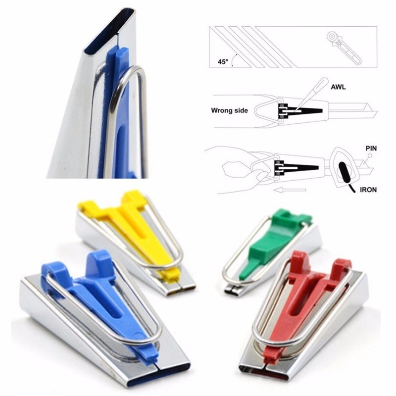 Tape-Maker-Bias-Binder-Foot-Awl-Ball-Pin-Set-Binding-Quilting-Sewing-Replacement-1721587-7