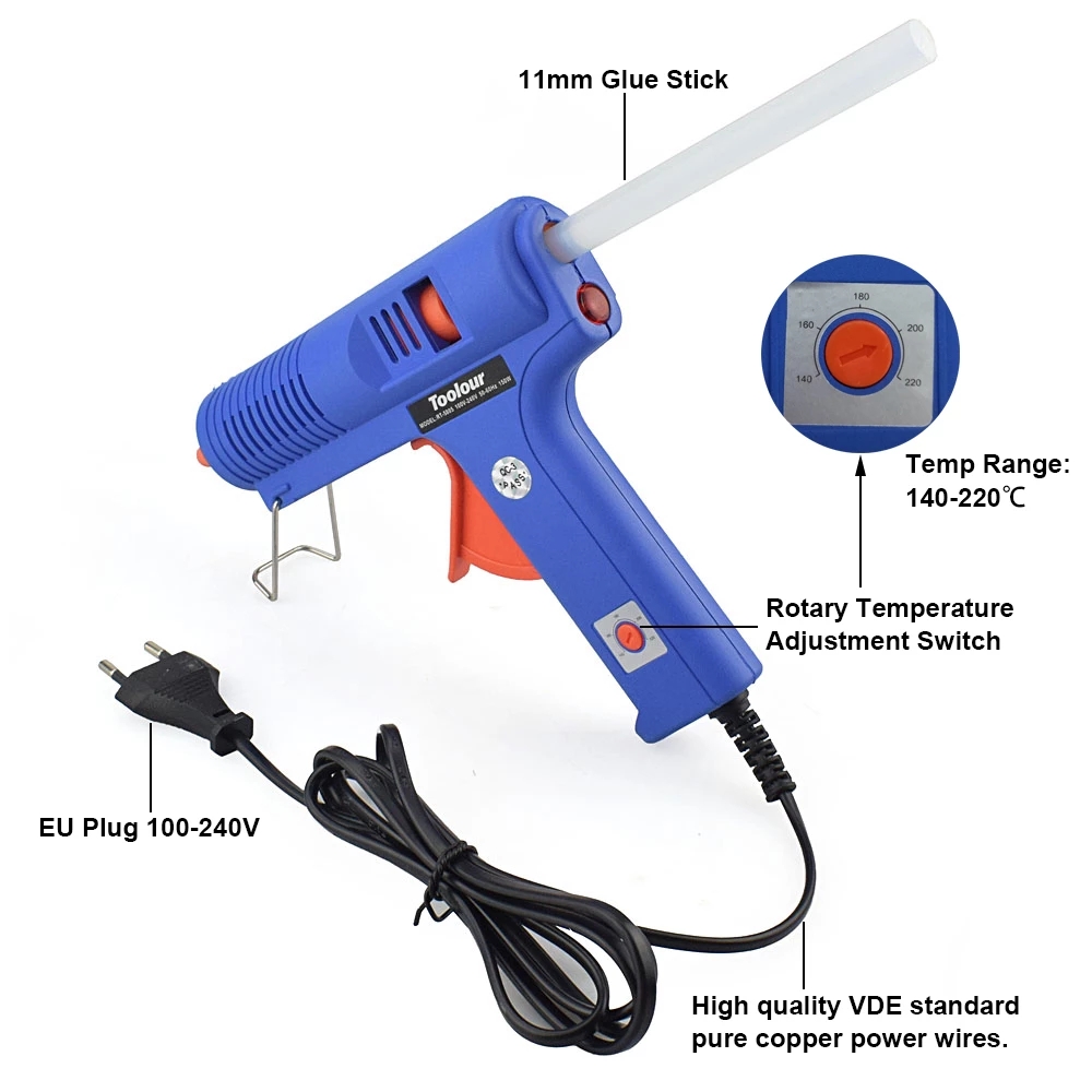 Toolour-100V-240V-150W-Hot-Melt-Glue-Heater-Smart-Temperature-Control-Industrial-with-11mm-Glue-Stic-1757190-3