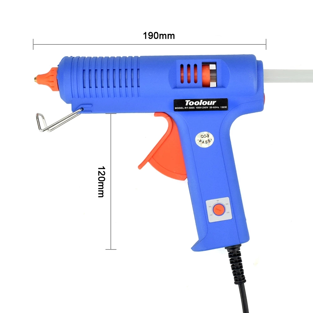 Toolour-100V-240V-150W-Hot-Melt-Glue-Heater-Smart-Temperature-Control-Industrial-with-11mm-Glue-Stic-1757190-4