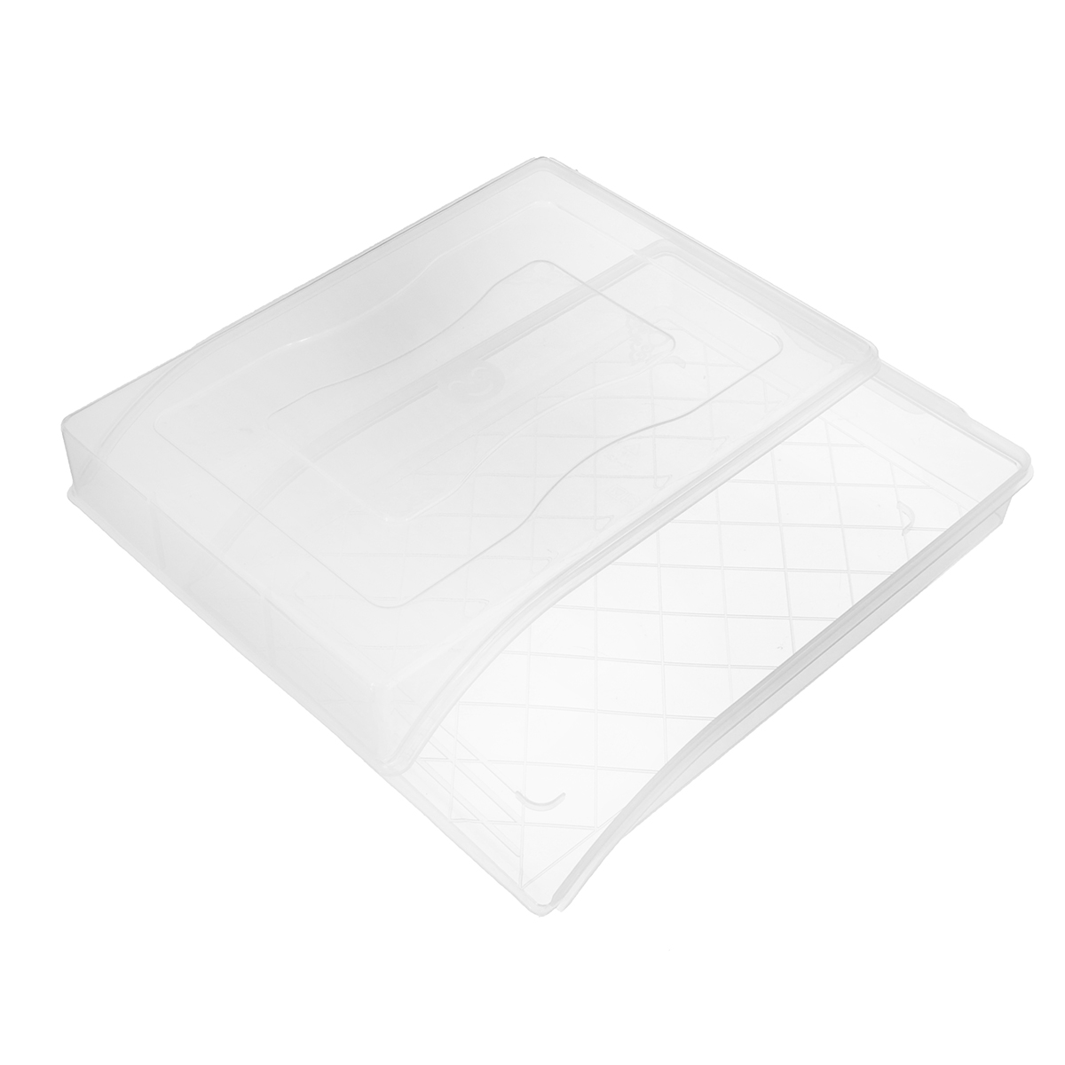 Transparent-Refrigerator-Dumpling-Kitchen-Storage-Box-Food-Rack-Case-Organizer-with-Cover-1607024-7