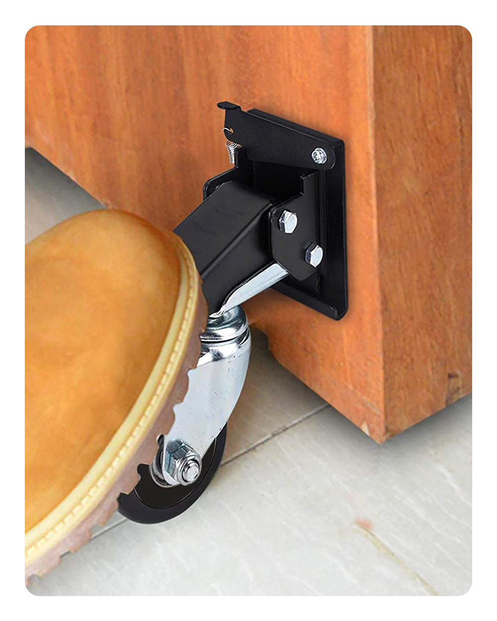 VEIKO-4PCS-Quick-Change-Workbench-Casters-Kit-Heavy-Duty-Retractable-Workbench-Casters-Wheels-660Lbs-1897937-10
