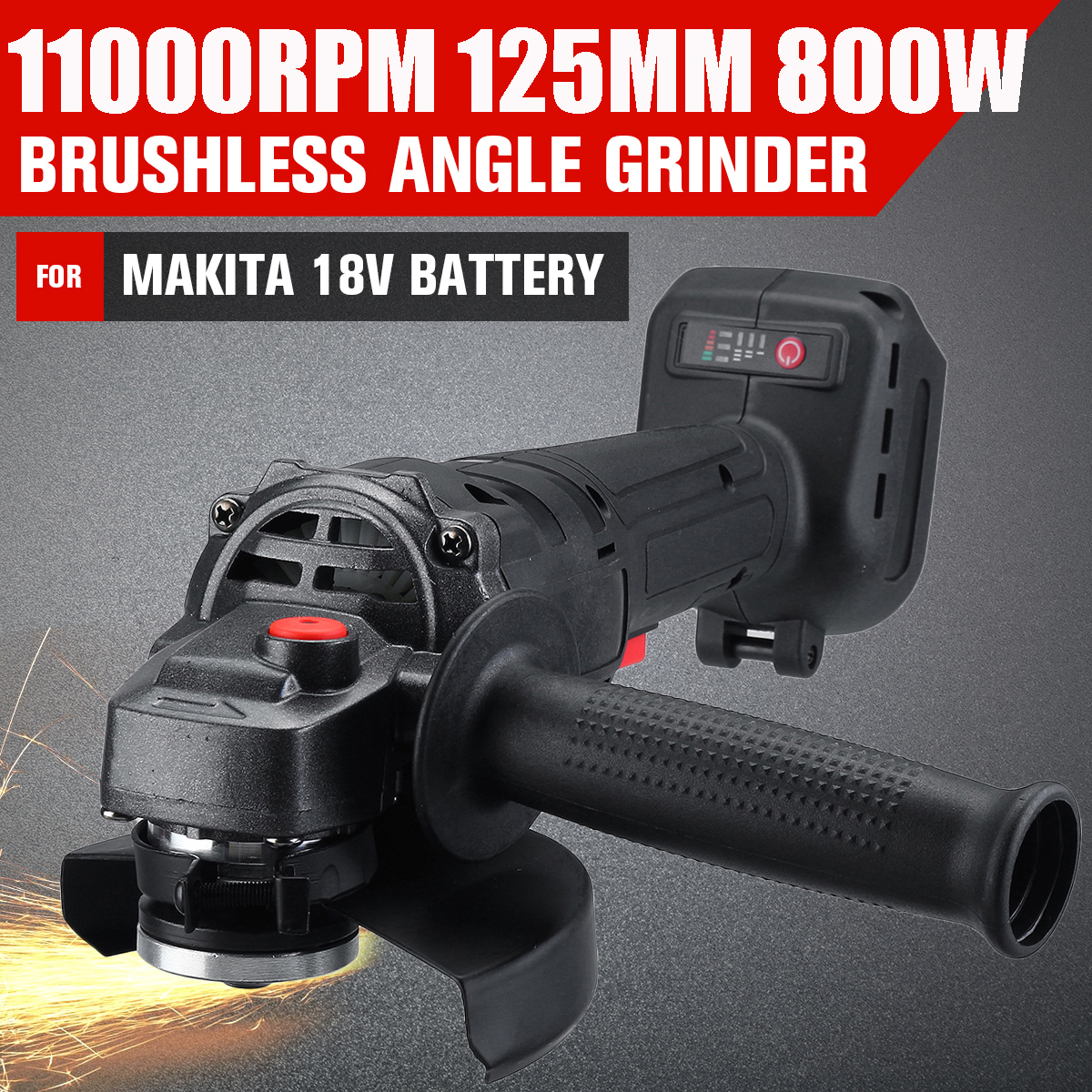 VIOLEWORKS-125mm-Cordless-Brushless-Angle-Grinder-Polishing-Machine-For-Makita-18V-Battery-1628589-1